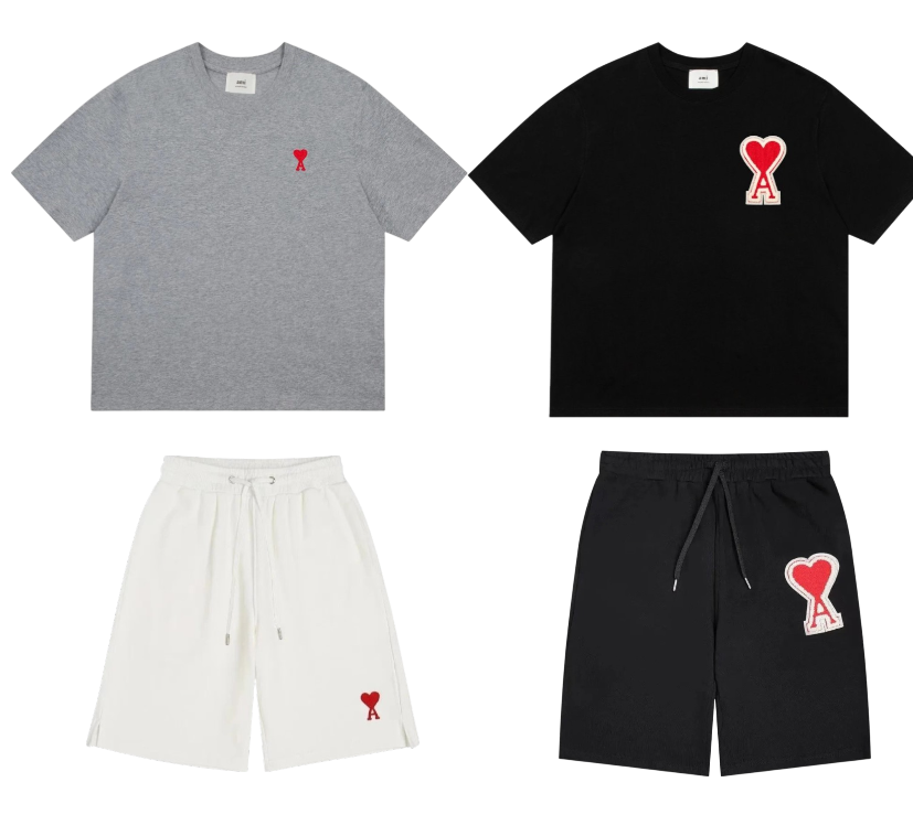 Ami Paris T-shirt / Shorts (+9 styles)