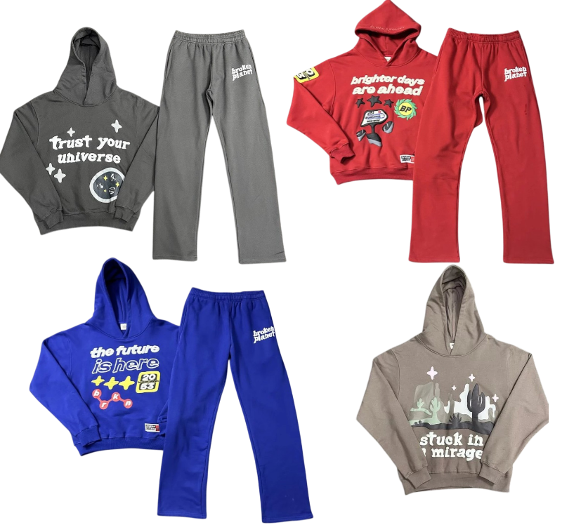 Broken Planet  Pants Tracksuit /  Hoodie / Pants