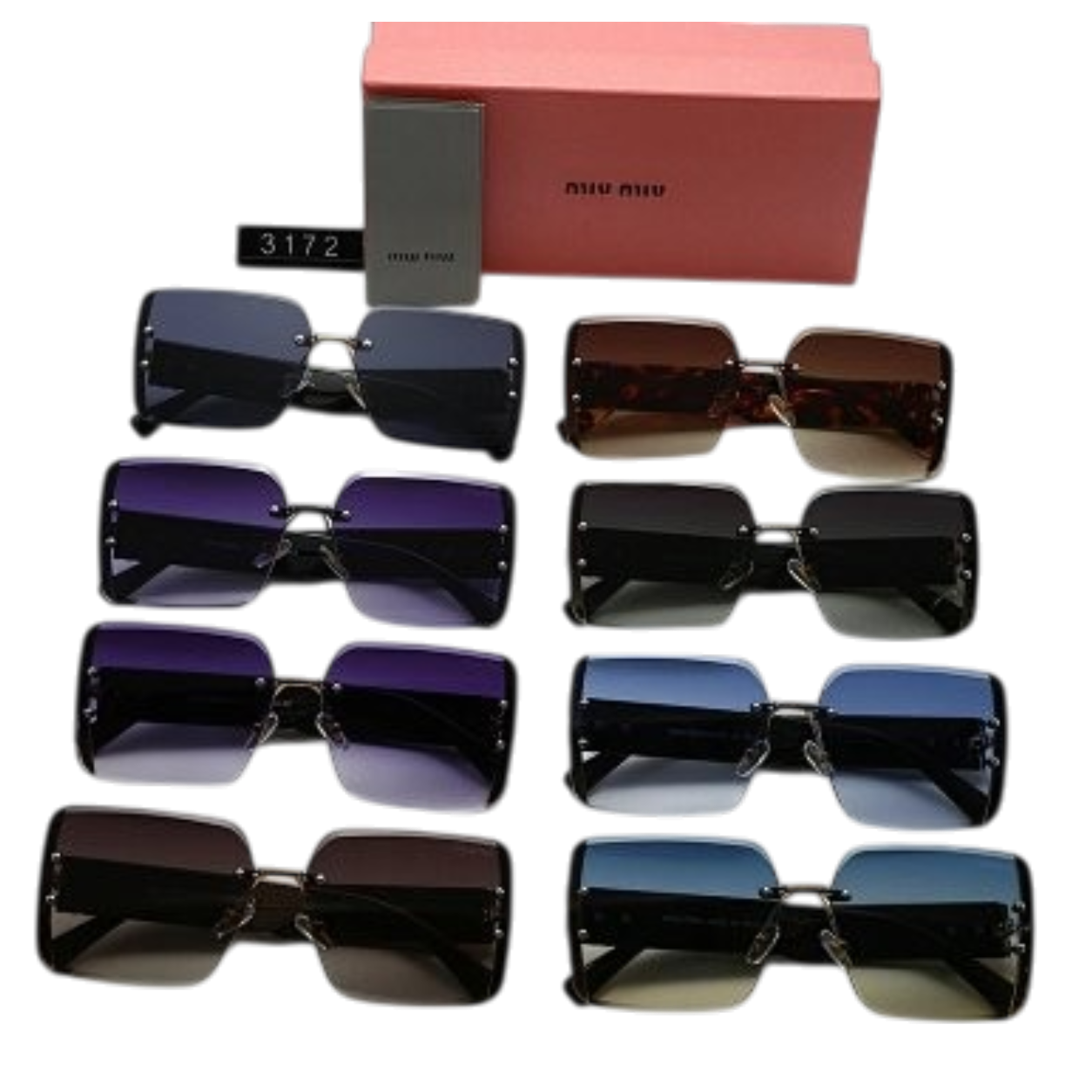 Miumiu SunGlasses 34+ colorways [Premium Quality]