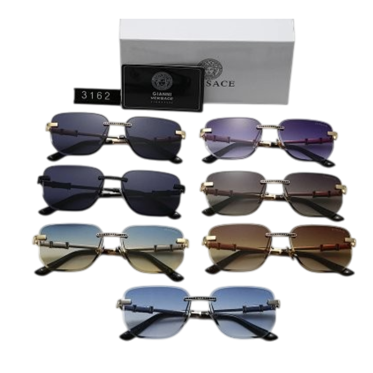 Versace SunGlasses 38-colorways [Premium Quality]